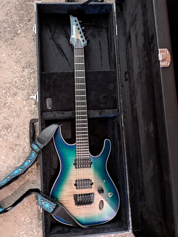 Ibanez(アイバニーズ) エレキギター SIX6FDFM-BCB Ibanezのシンボリックなアーチド・トップ&バック：”S”シリーズで
