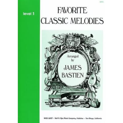 The Bastien Piano Library Favorite Classic Melodies Level 1 | Reverb