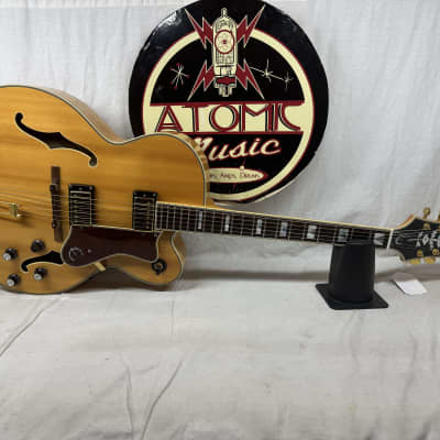 ギター Epiphone Broadway Vintage Natural Epiphone Broadway Hollowbody Electric Guitar - Vintage