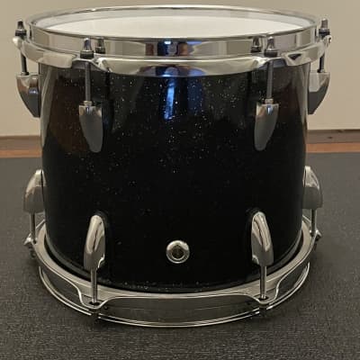 Puritan Drum Co 5 Piece Fiberglass & Maple Drum Kit 2022 - Piano Black with Metal-flakes image 23