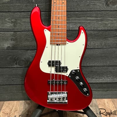 Sadowsky 2023 SMX MetroExpress Hybrid PJ 5-String Candy Apple Red Electric Bass Guitar for sale