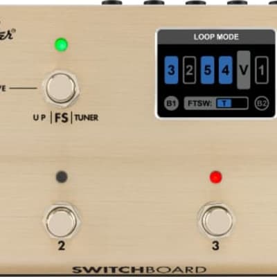 Fender Switchboard Effects Operator Loop Switcher Pedal for sale
