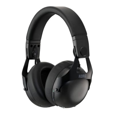 Korg NC-Q1 Smart Noise-Canceling DJ Headphones (Black) image 1