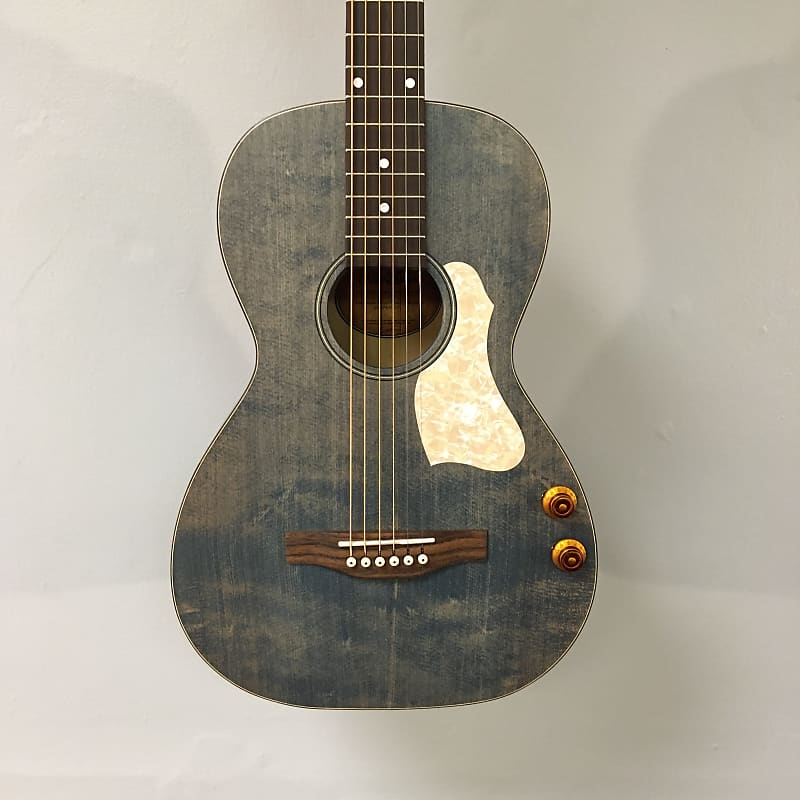 Art & Lutherie Roadhouse Parlor Q-Discrete Denim Blue | Reverb