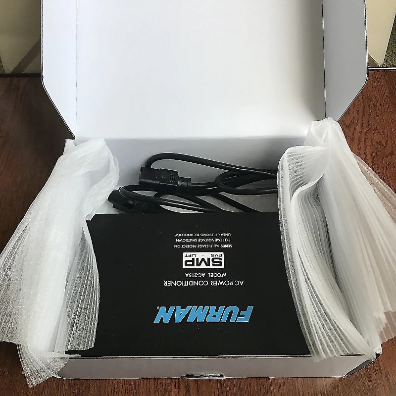 Furman AC-215A 2-Outlet 10 Amp Power Conditioner Surge Protector Noise Filter -|Mint-In-Box|  			