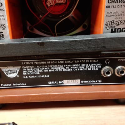 Vintage Pignose HOG20  Guitar Amplifier with Power Supply image 4