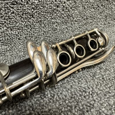 Noblet N Model Wood Clarinet with Case and Mouthpiece Made in France image 4