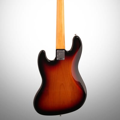 Fender Jaco Pastorius Fretless Jazz Electric Bass with Case, 3-Color Sunburst image 6