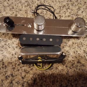Fender Squier Classic Vibe 50's Telecaster Pickups, Wiring Harness and Control Plate image 2