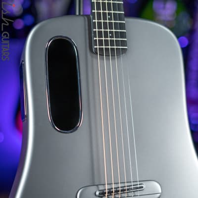 Lava Music Lava Me 3 Smart Acoustic Guitar 38" Space Grey w/ Space Bag image 3