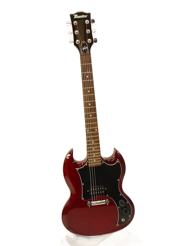 Maestro by Gibson SG Electric Guitar, Cherry image 1
