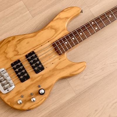 1995 G&L L-2000 Bass Guitar Natural, USA-Made w/ Bartolini | Reverb UK