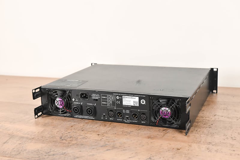 Electro-Voice (EV) Q1212 Two-Channel Power Amplifier (church