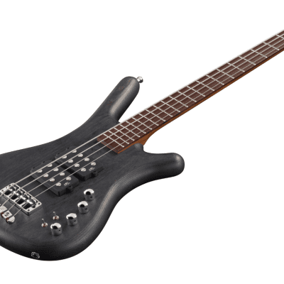 Warwick Pro Series Corvette $$ 4-String Bass Guitar  - Nirvana Black image 3