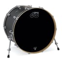 DW Performance Bass Drum 24x18 Hard Satin Charcoal Metallic