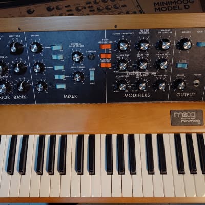 Moog Minimoog Model D Reissue 44-Key Monophonic Synthesizer (2017) HAND DELIVERY image 4