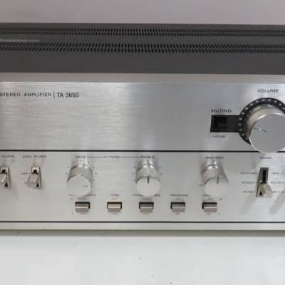 SONY TA-3650 INTEGRATED AMPLIFIER WORKS PERFECT SERVICED FULLY RECAPPED image 1