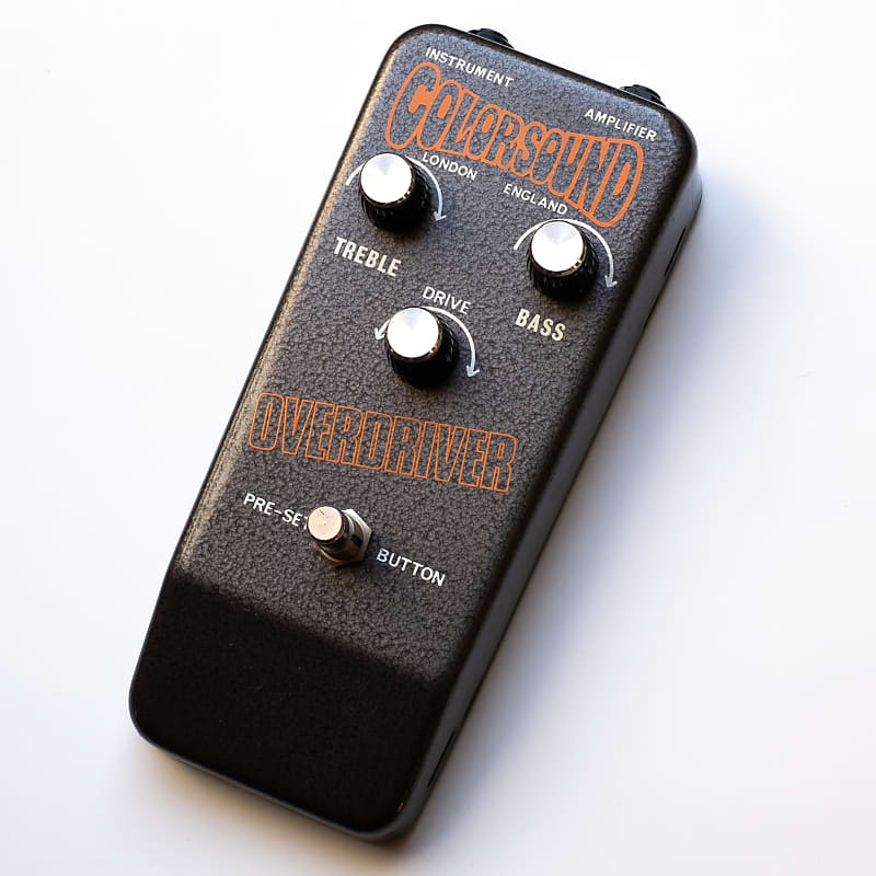 Vintage Colorsound Overdriver 1973 - all original, nearly mint (similar to power boost, sola sound) image 1