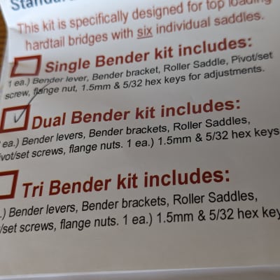 Re-LapZ B-Bender Palm Lever String Bending Kit Dual-Bender | Reverb