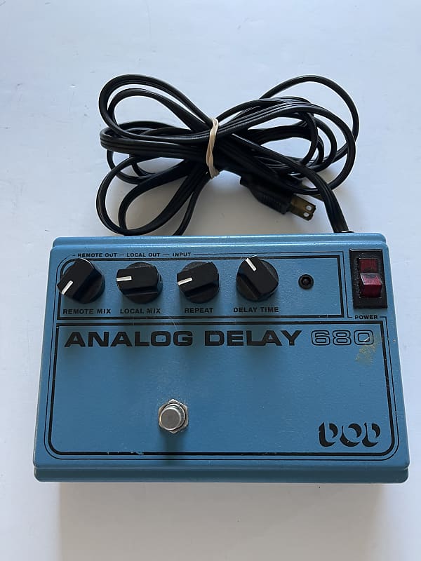 DOD Digitech 680 Analog Delay V2 SAD4096 Rare Vintage Guitar DOD Digitech 680 Analog Delay V2 SAD4096 Rare Vintage Guitar