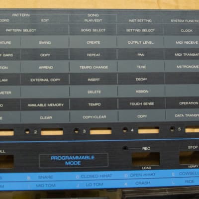 KORG DDD-5 Dynamic Digital Drum Machine Vintage Manual Memory Cards Cassette image 10