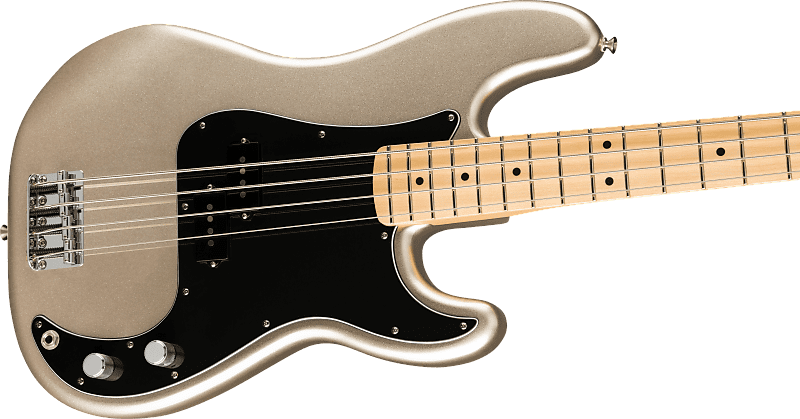 Fender 75th Anniversary Precision Bass®, Maple Fingerboard, Diamond Anniversary -with Deluxe Gig Bag image 1