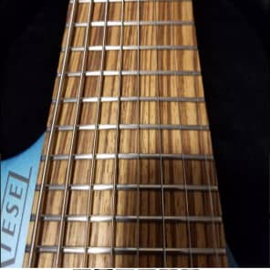 Kiesel Vader 8 string headless guitar with Lundgren M8s image 5
