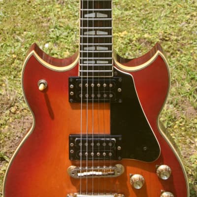 1982 Yamaha SG-1000 LP Killer - Cherry Sunburst+Flight Case