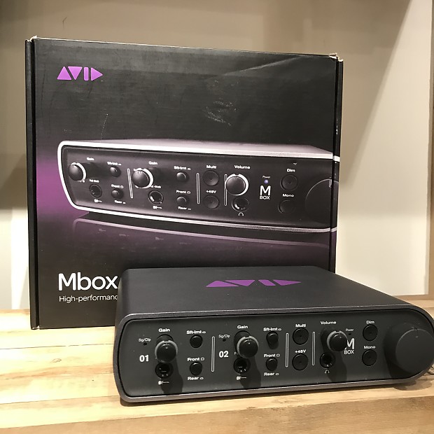 Avid MBox High-Performance 4x4 Audio Interface | Reverb