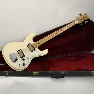 Univox Hi Flier Phase III Bass 1970's - White | Reverb