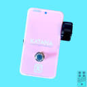 Keeley Katana Clean Boost Pedal Custom Shop Limited Edition Pink Sparkle