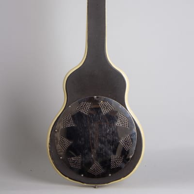 National  Reso-Phonic Model 1033 Hawaiian Resophonic Guitar (1956), ser. #X-58090, original brown hard shell case. image 2