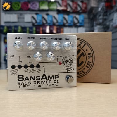 Amazon.com: Tech 21 SansAmp Bass Driver DI 30th-anniversary