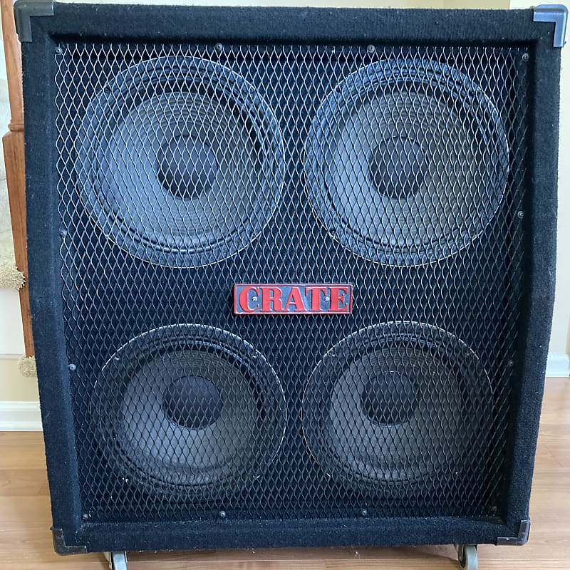 Crate 4x12 Celestion Speaker Carpeted Black Reverb