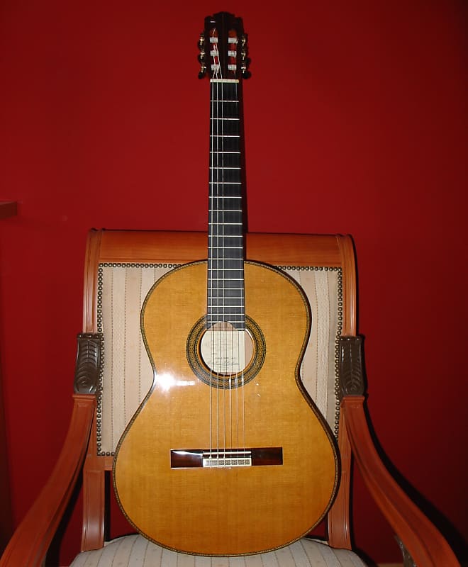 栃木県(Bst21 y-02 )Manuel Contreras II ALTA Jacaranda 1999年製クラシックギター　(a3) 本体