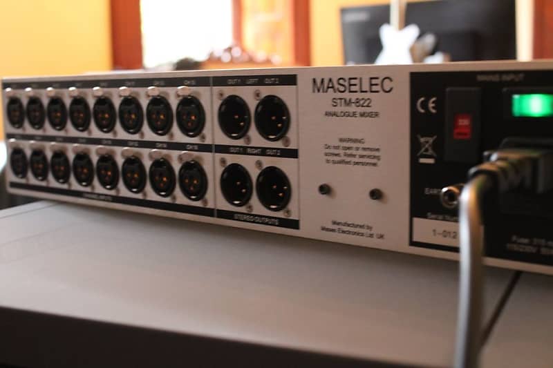 配信機器・PA機器・レコーディング機器 Maselec STM-822 Analogue Mixer Maselec STM-822 Analogue Mixer 配信機器・PA機器