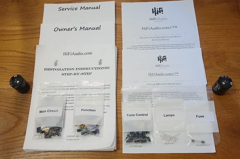 Yamaha CA-810 restoration kit filter capacitor repair rebuild fix  			