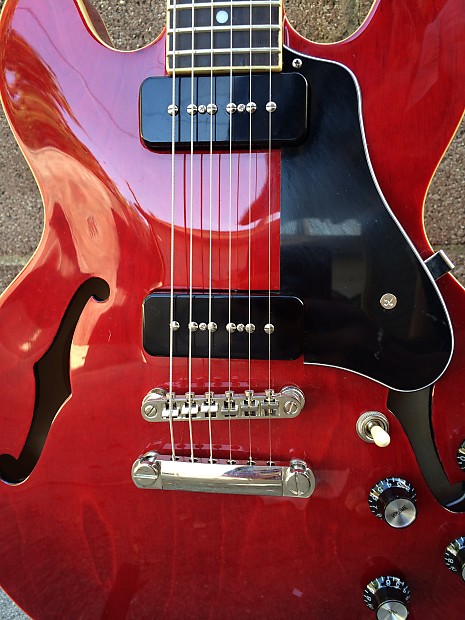 Epiphone ES 339 P90 Pro Cherry Red | Reverb