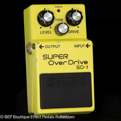 Boss SD-1 Super Overdrive 1981 - 1988 Made In Japan | Reverb