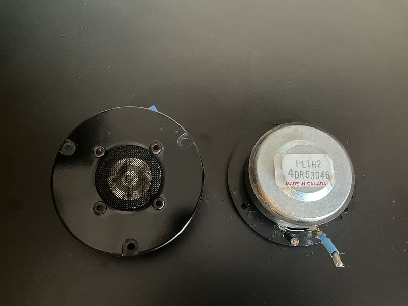 Genesis Advanced Technology spiral Ribbon Tweeter. Pair Reverb