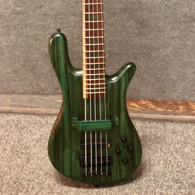 Warwick Streamer LX (Masterbuilt) 2017 Green w/matching pickup cover and knobs image 3