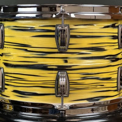 Ludwig 18/12/14" Classic Maple "Jazzette" Outfit Drum Set - Lemon Oyster Pearl image 12