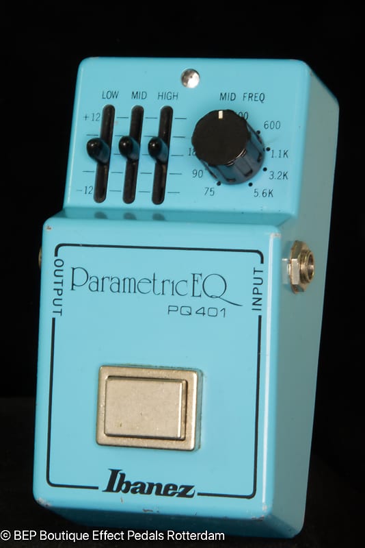 1981 Maxon PQ401 Vintage Parametric EQ Japan MIJ Pedal