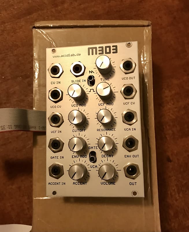 acidlab M303 モジュラー TB-303クローン Acidlab M303 モジュラー