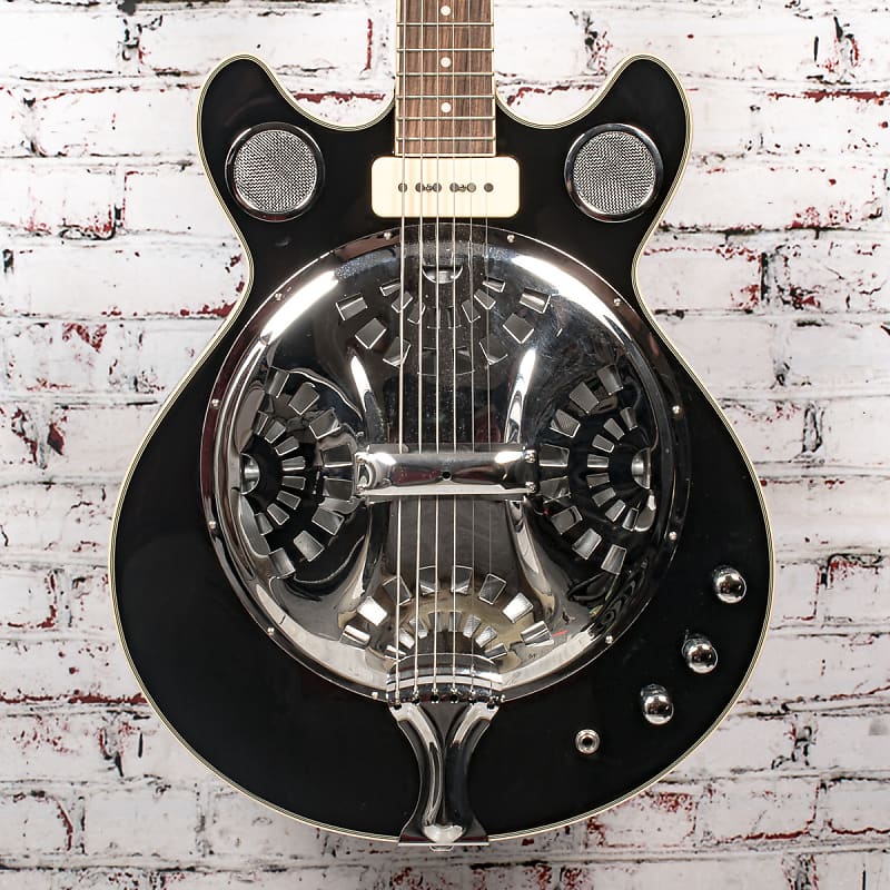 Eastwood Delta Baritone Electric Resonator Guitar X Reverb