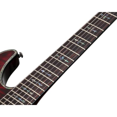 Schecter C-1 Hellraiser FR S Electric Guitar - Black Cherry - B-Stock image 5