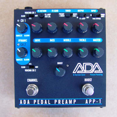 Reverb.com listing, price, conditions, and images for a-da-app-1-pedal-preamp