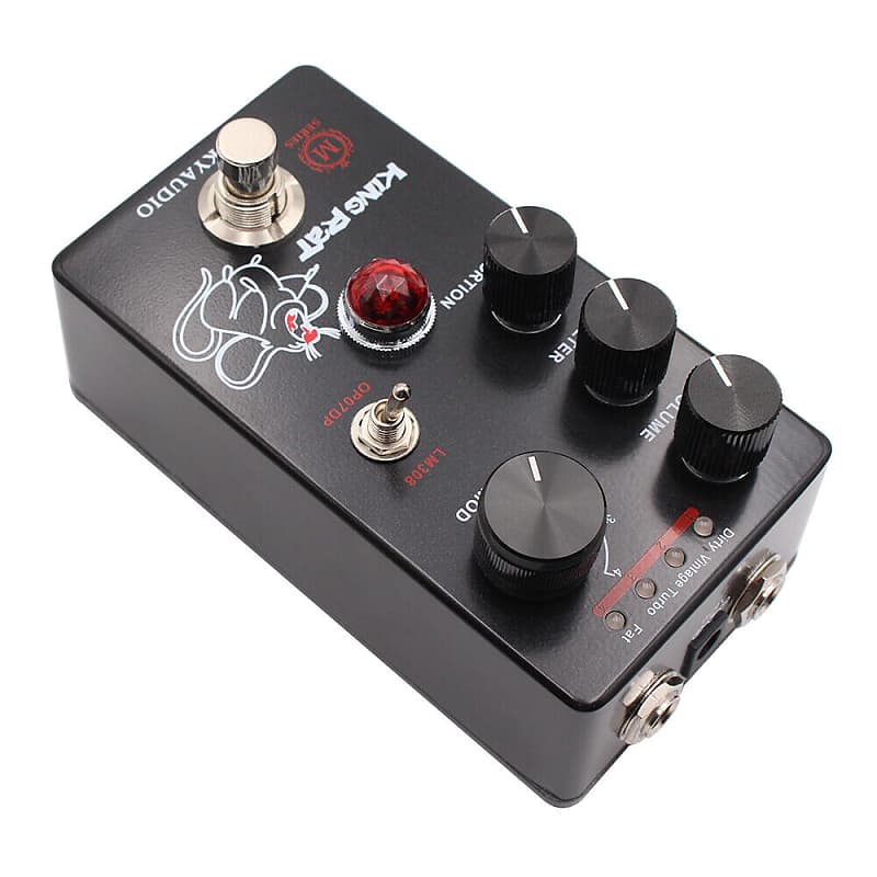 Mosky King Rat Guitar Effect Pedal Fuzz Distortion Volume