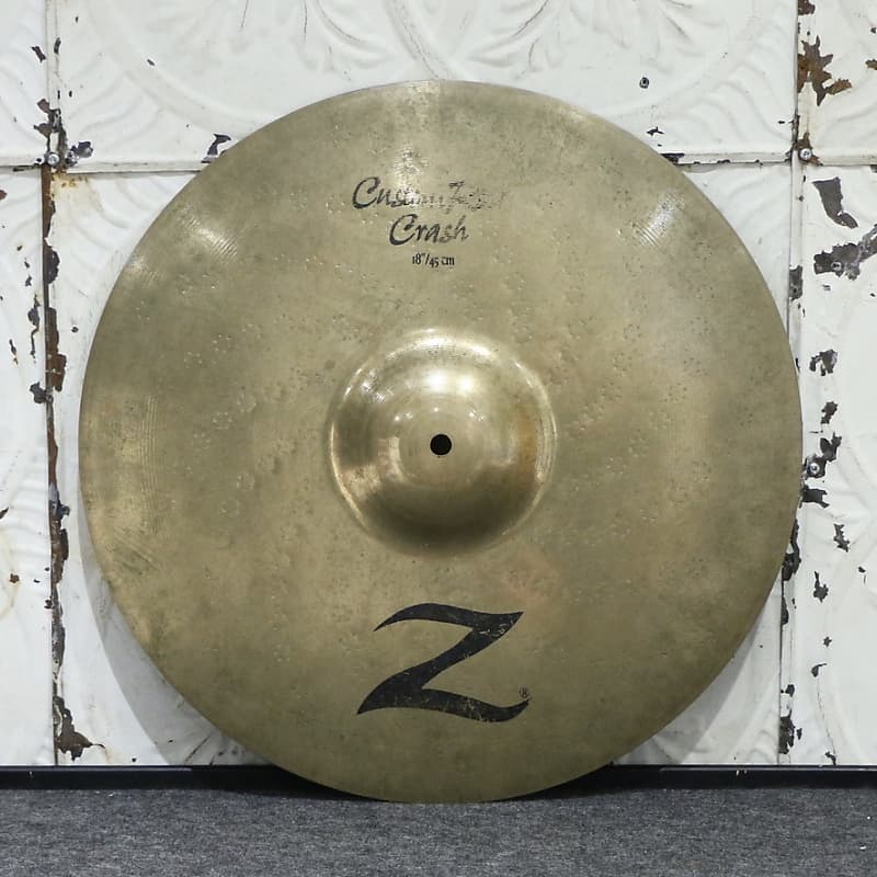 珍品　Zildjian Z Custon Rock Crash 18インチ PNG-Z-Custom_18-Crash_Leaned.