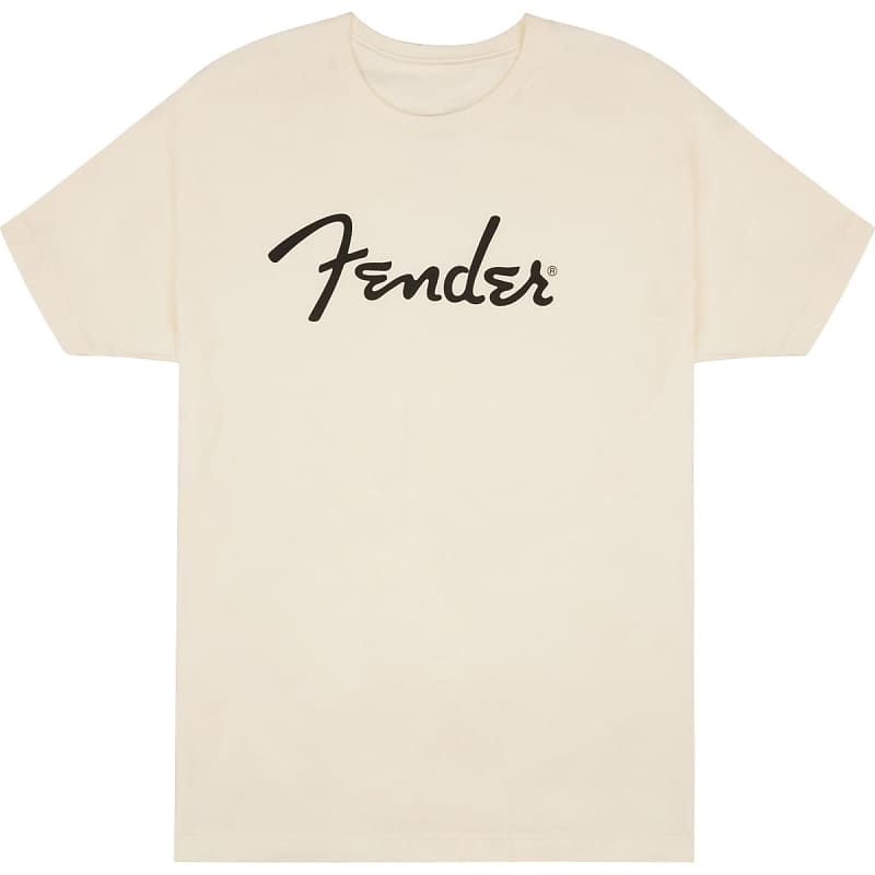 Fender Spaghetti Logo T-Shirt Medium - Olympic White image 1